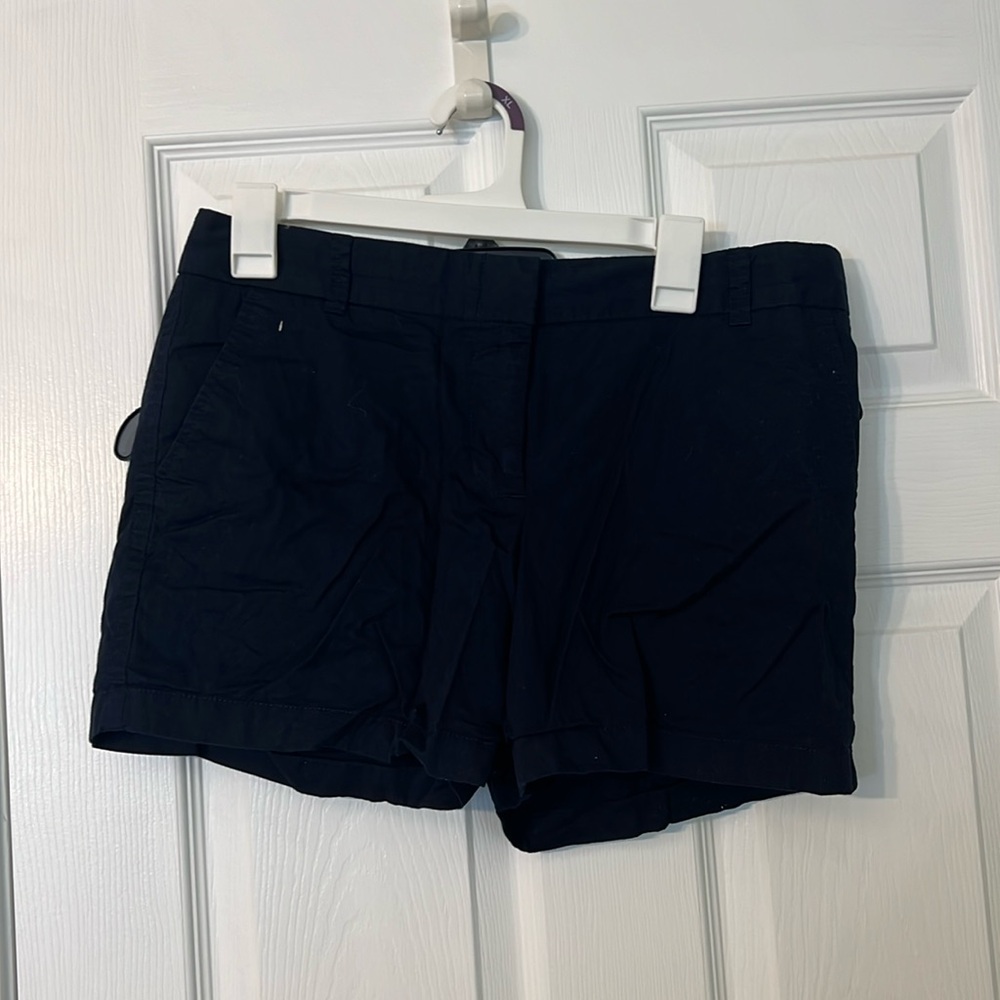 Jcrew navy blue chino shorts